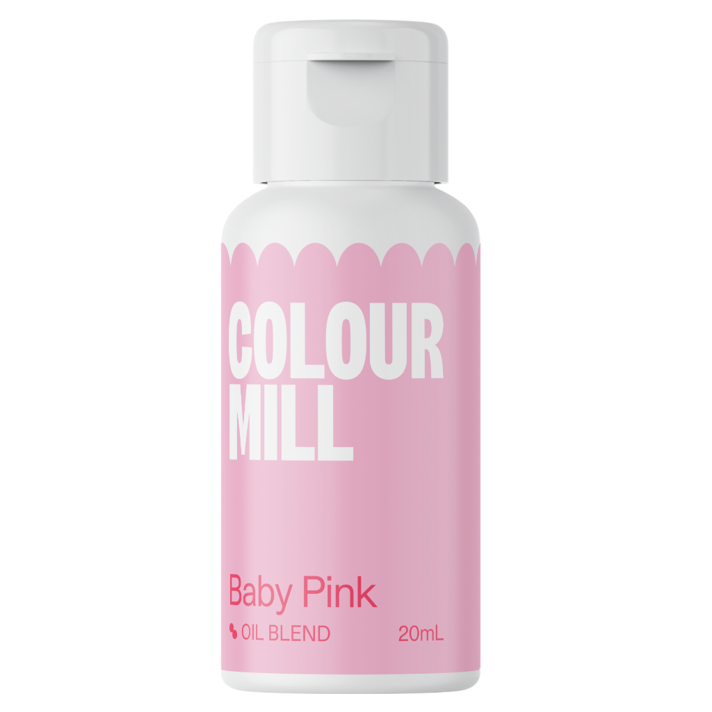 Colour mill oil based food colouring - baby pink 20ml