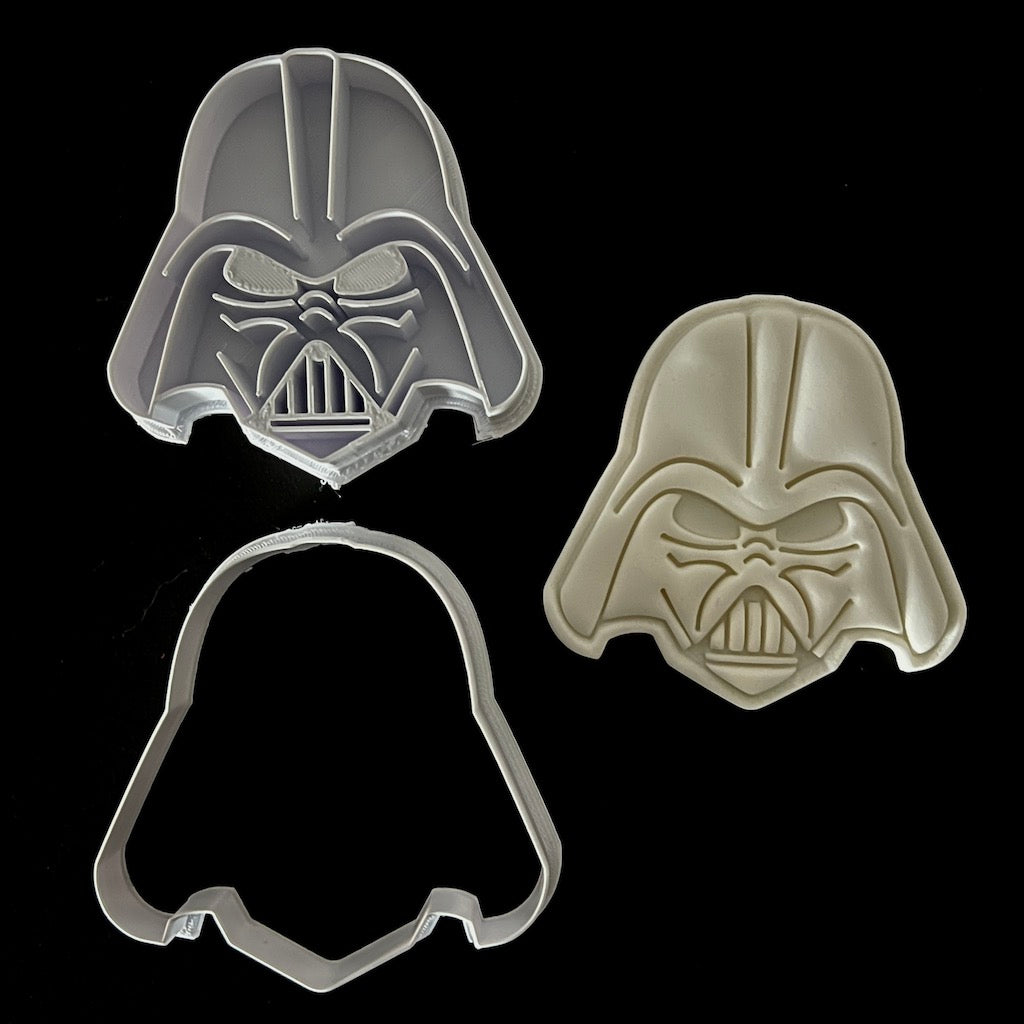 Darth Vader cookie cutter cookie stamp star wars