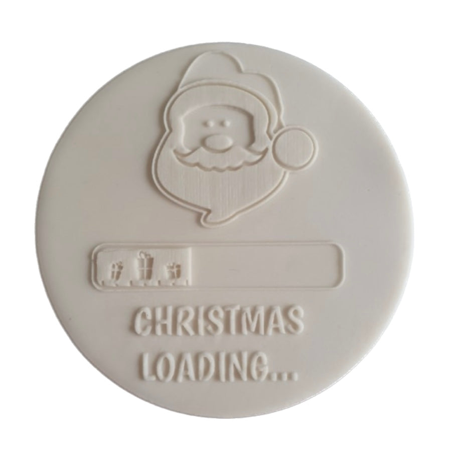 Fondant Cookie Stamp by Sucreglass - Christmas Loading