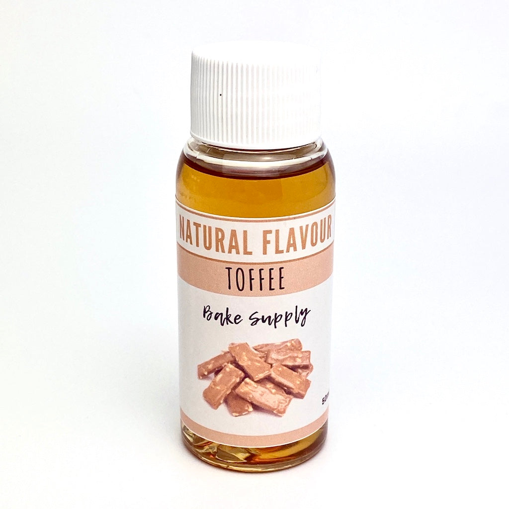 natural food flavouring 50ml toffee