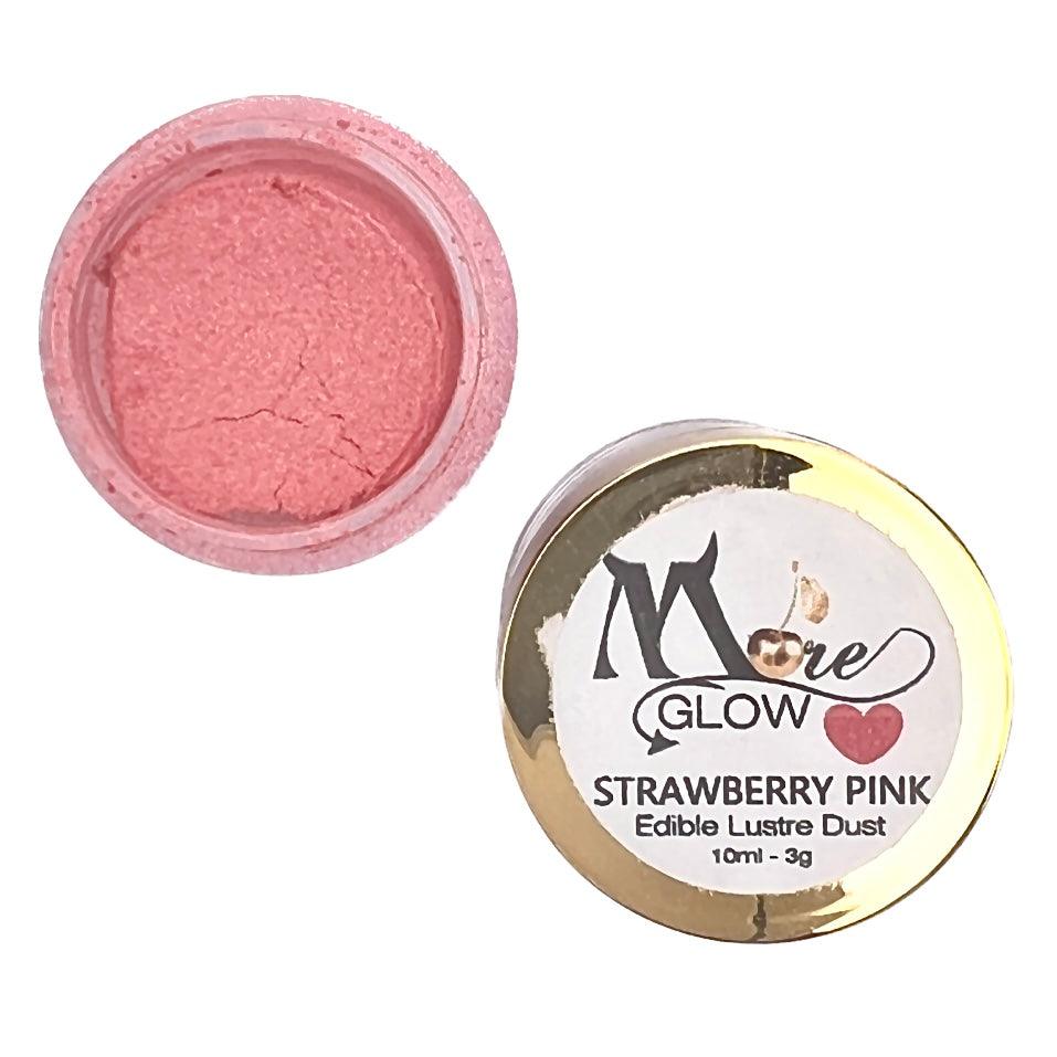 Moreish Cakes More Glow Lustre Dust 3g - Strawberry Pink