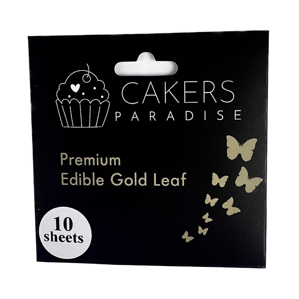 Edible 24 Karat Transfer Gold Leaf 8x8cm – 10pc