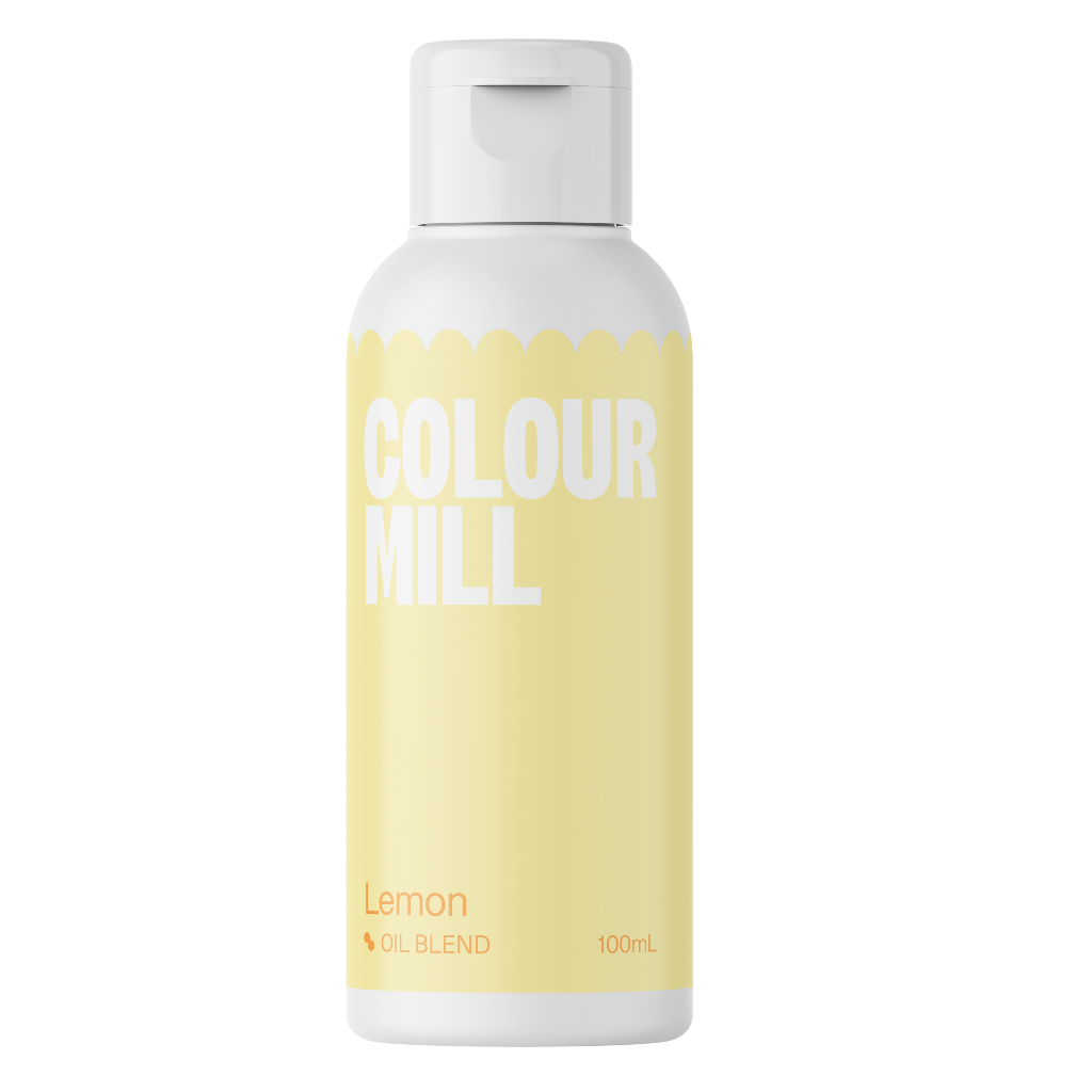 Colour mill oil based food colouring - lemon yellow 100ml
