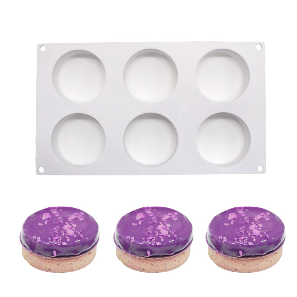 MCM-131-1 silicone mould flat round