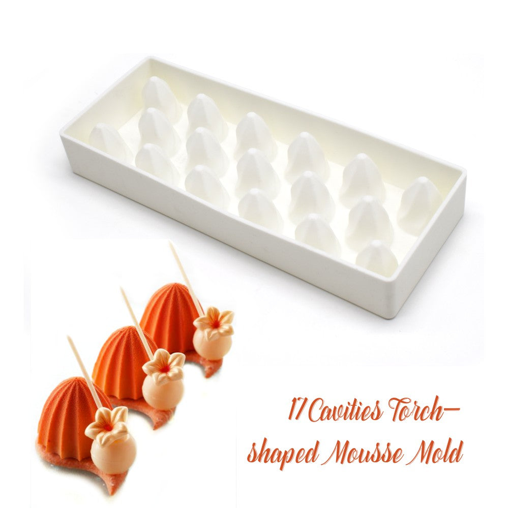 MCM-49-1 Silicone mould for cake making soap candle torch