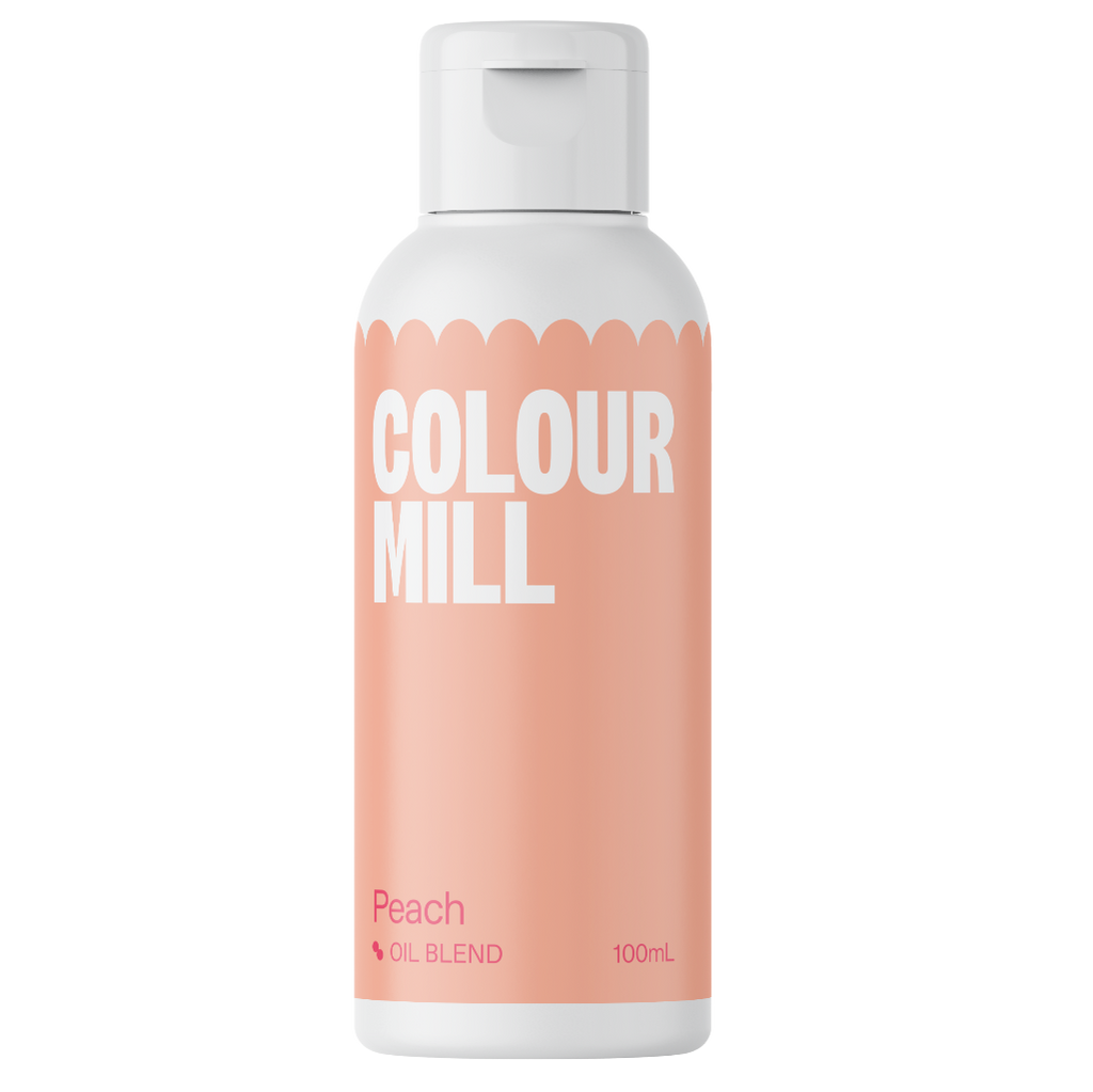 Colour mill oil based food colouring - Peach 100ml