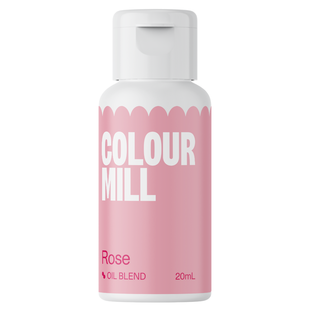colour mill oil based food colouring 20ml rose