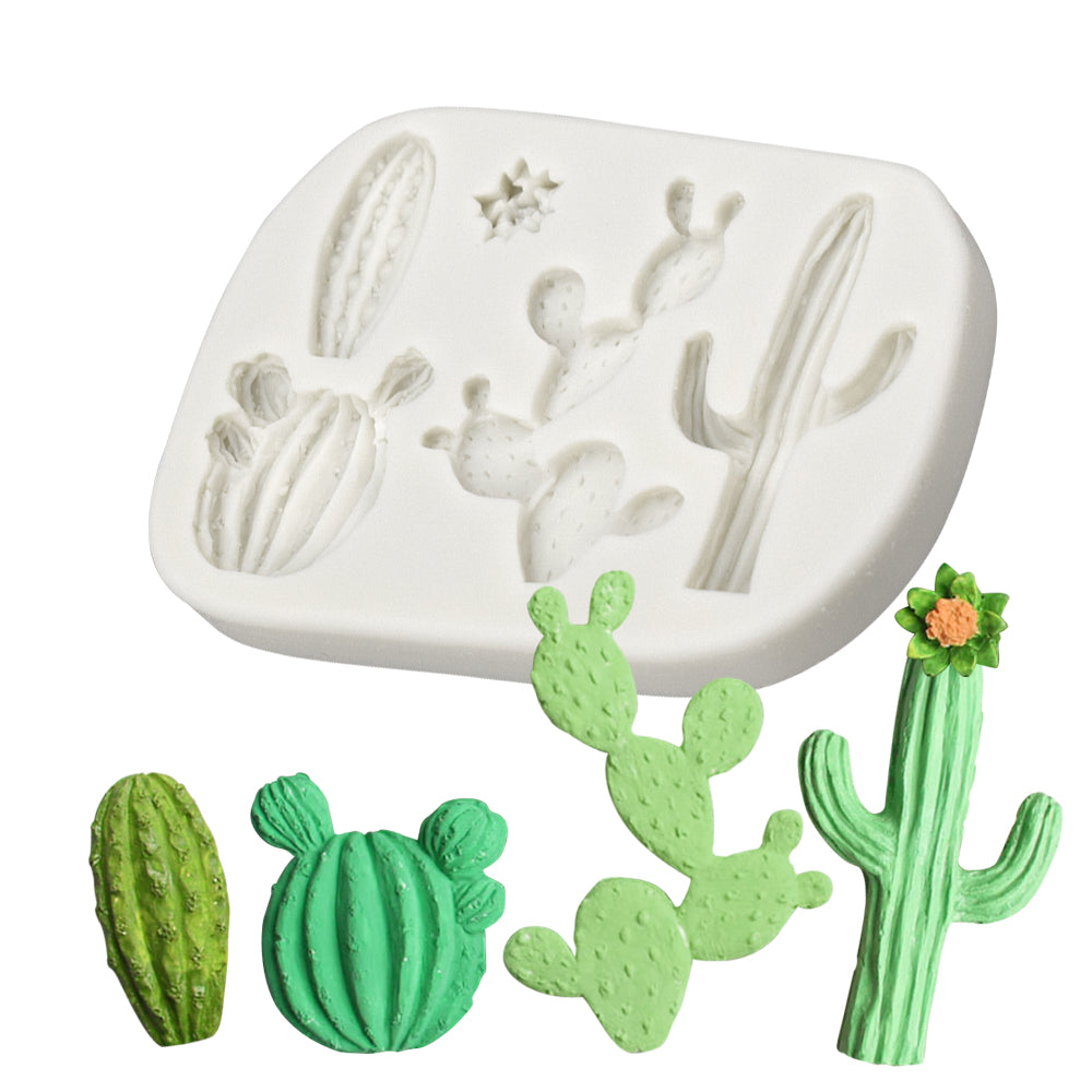 assorted cactus silicone cake mould