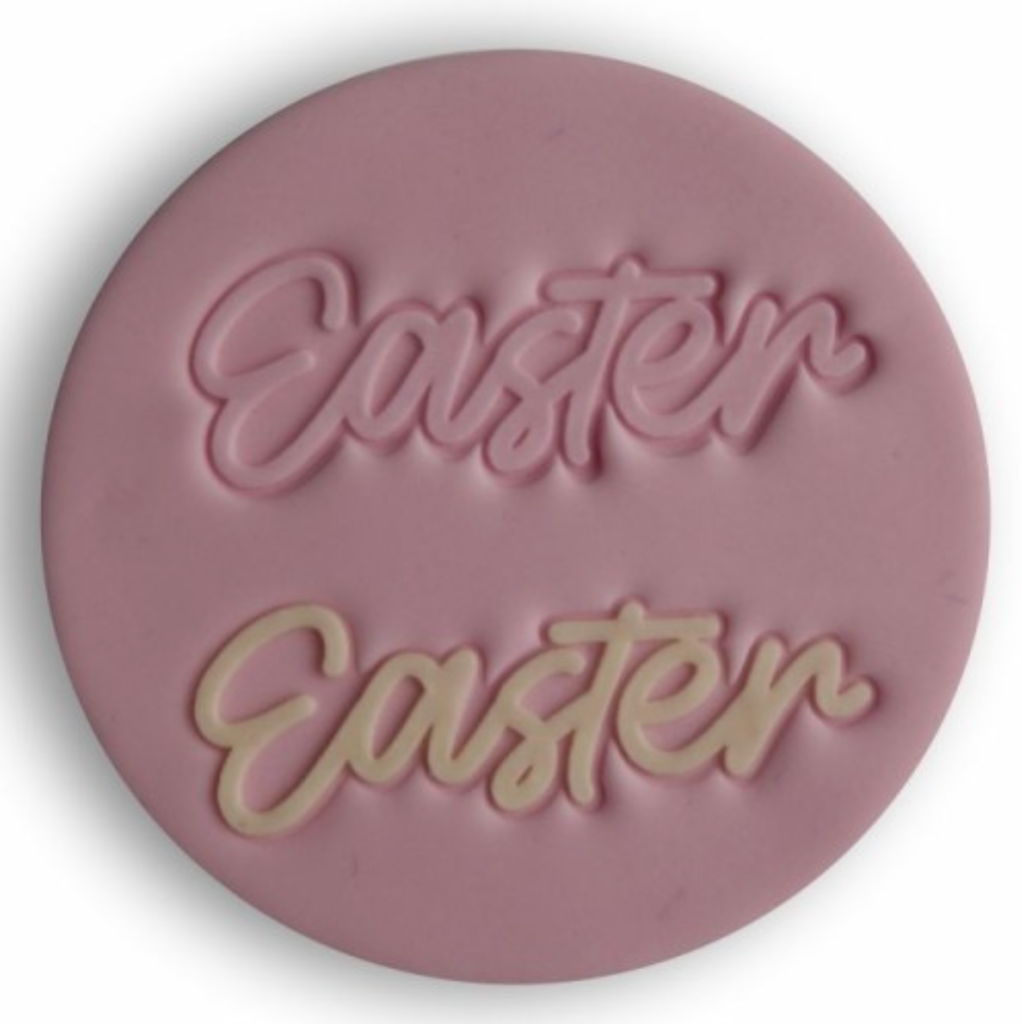 Sucreglass super stamp cookie stamp fondant debosser Easter