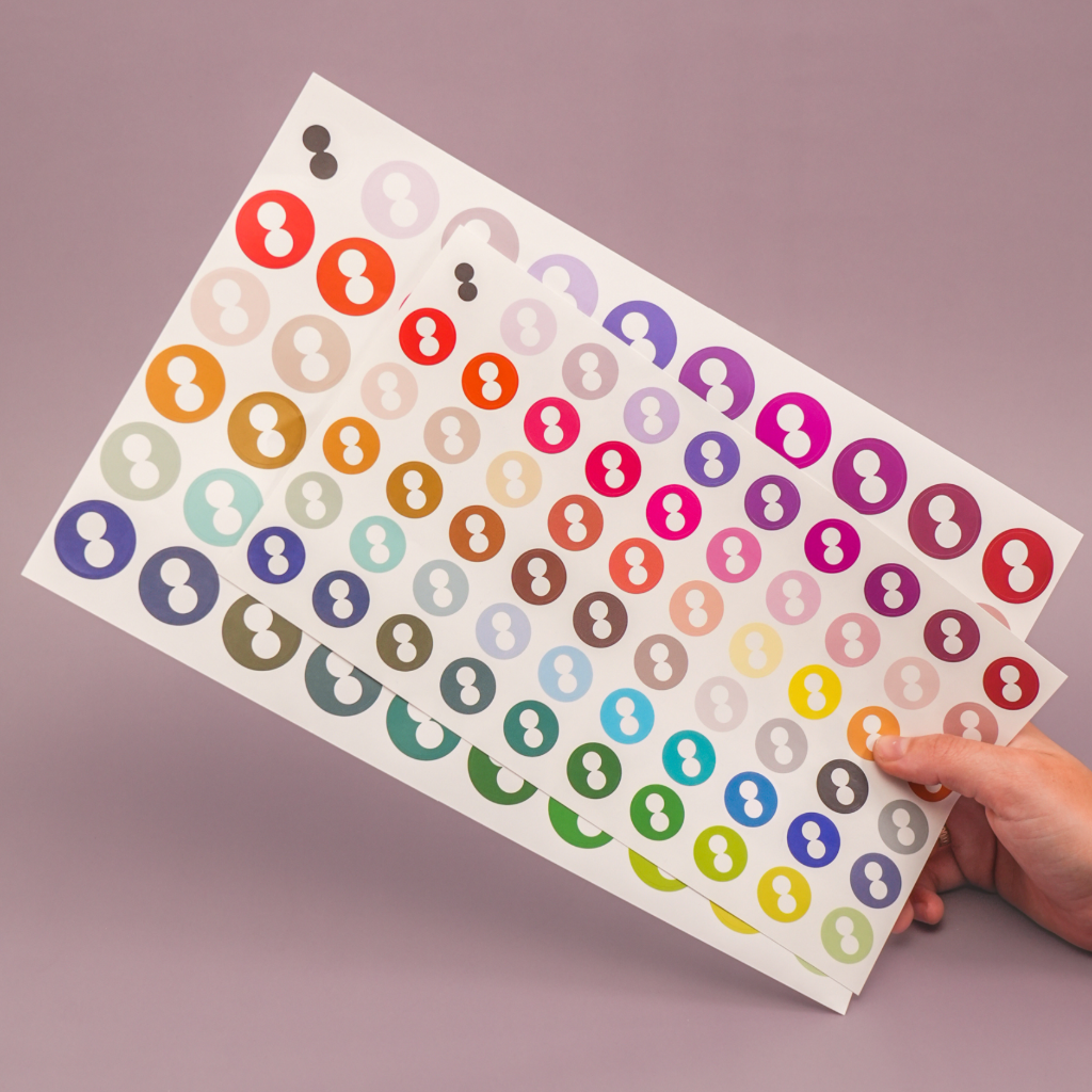 Colour Mill Swatch Spots Stickers - 20ml