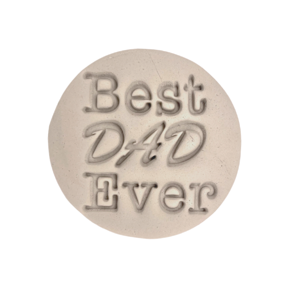 Cookie Fondant Embosser - Best Dad Ever