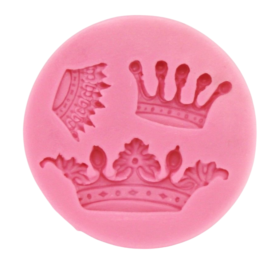 king crown  queen tiara silicone mould