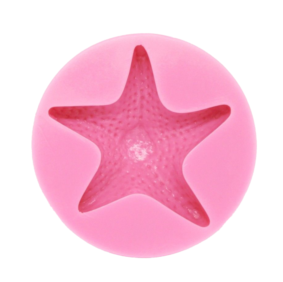 large starfish sea star silicone mould