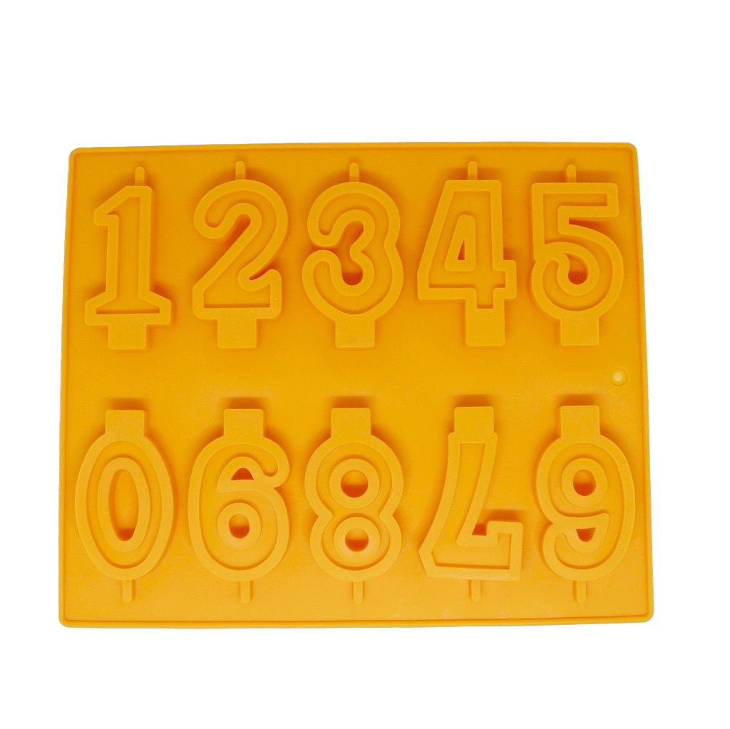 Candle Number Silicone Mould for Cake Decorating Cakers Paradise