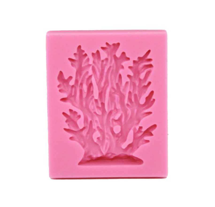 coral silicone mould for cake decorating