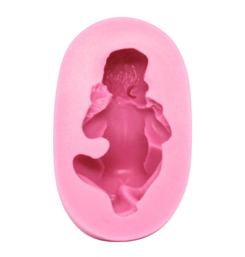 3D Sleeping Baby Silicone Mould