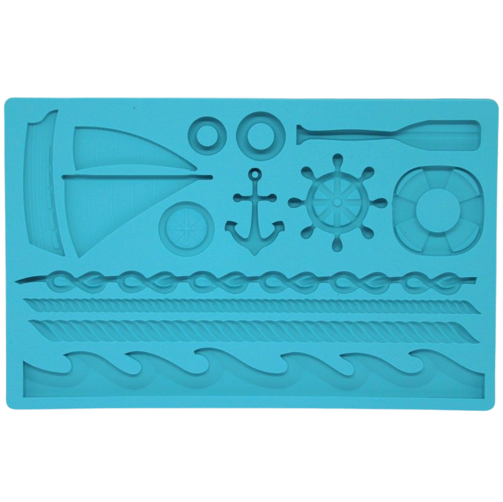 Anchor Rudder Wave Rope Silicone Mould