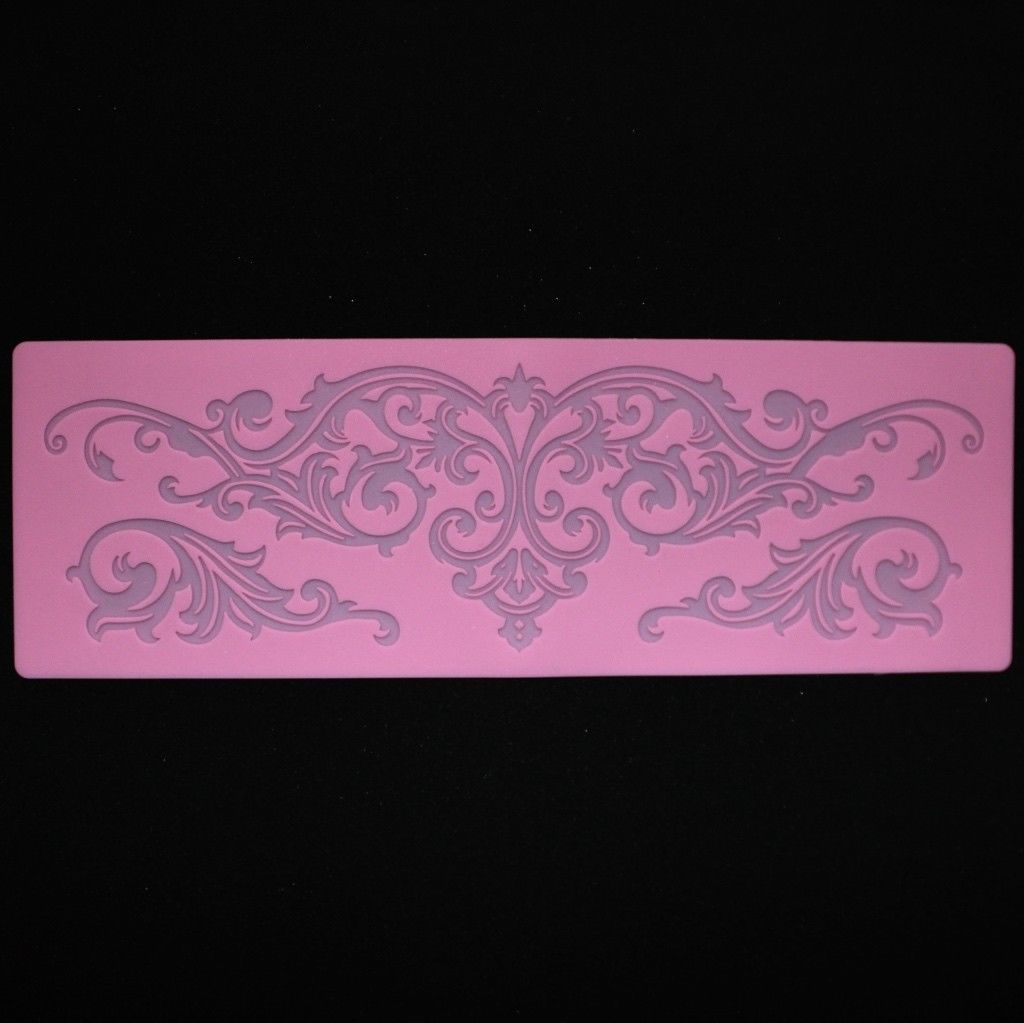 Silicone lace mat filigree cakers paradise