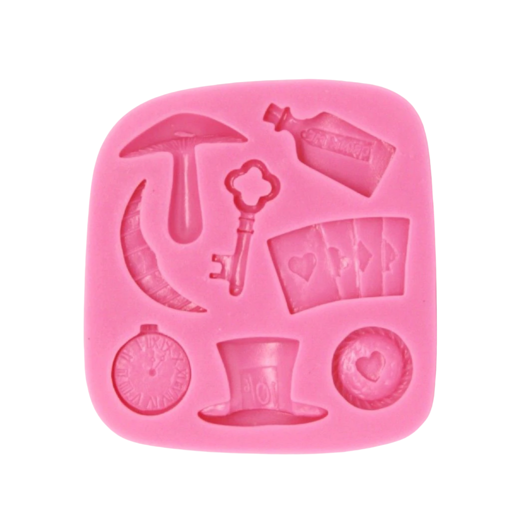 Alice in Wonderland Mad Hatter Silicone Mould