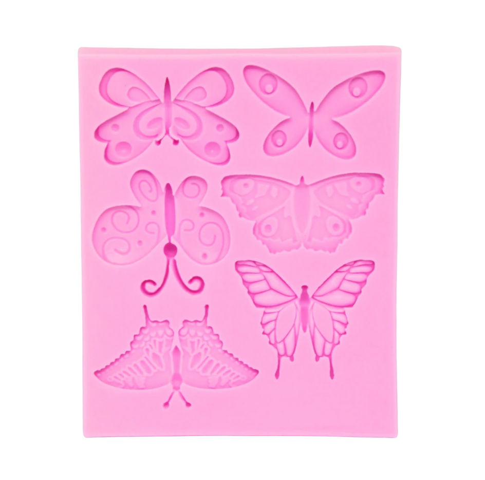 Assorted Butterflies Silicone Mould