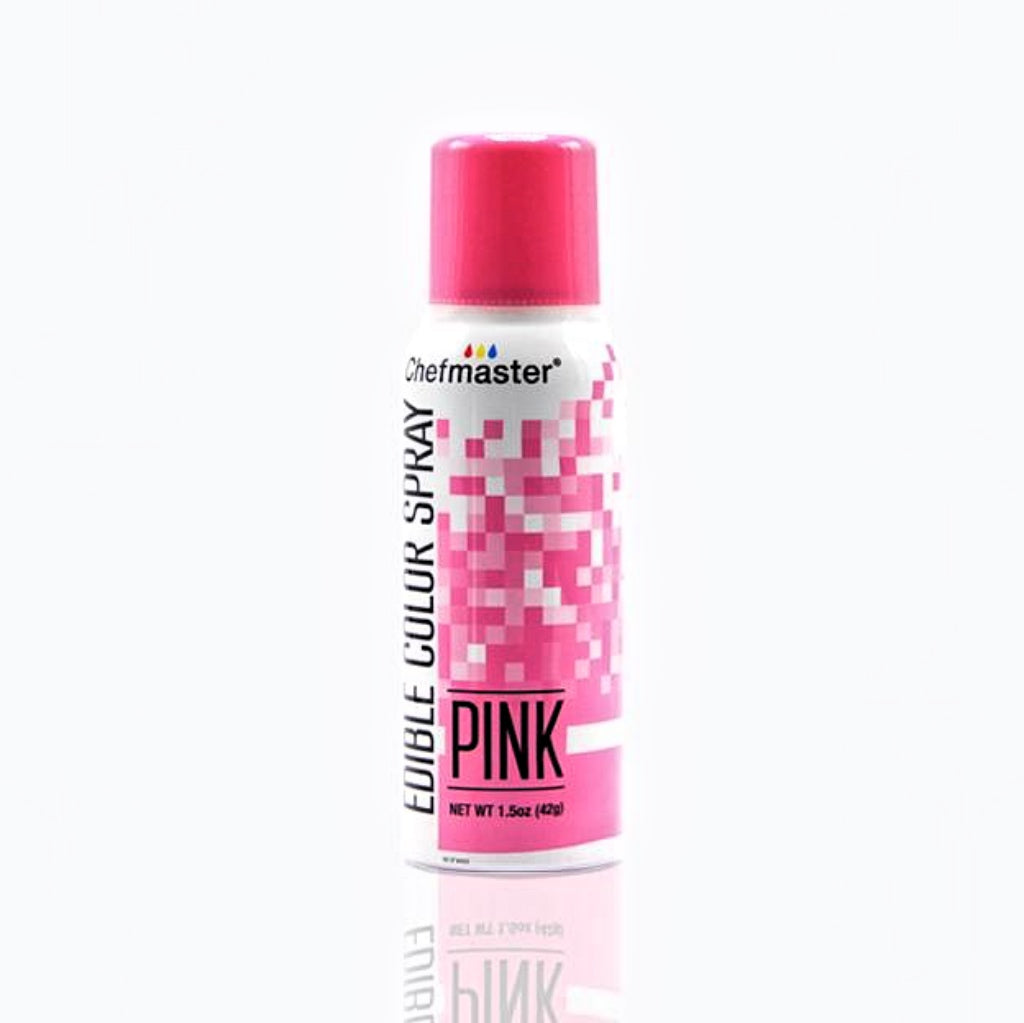 chefmaster edible spray colour pink