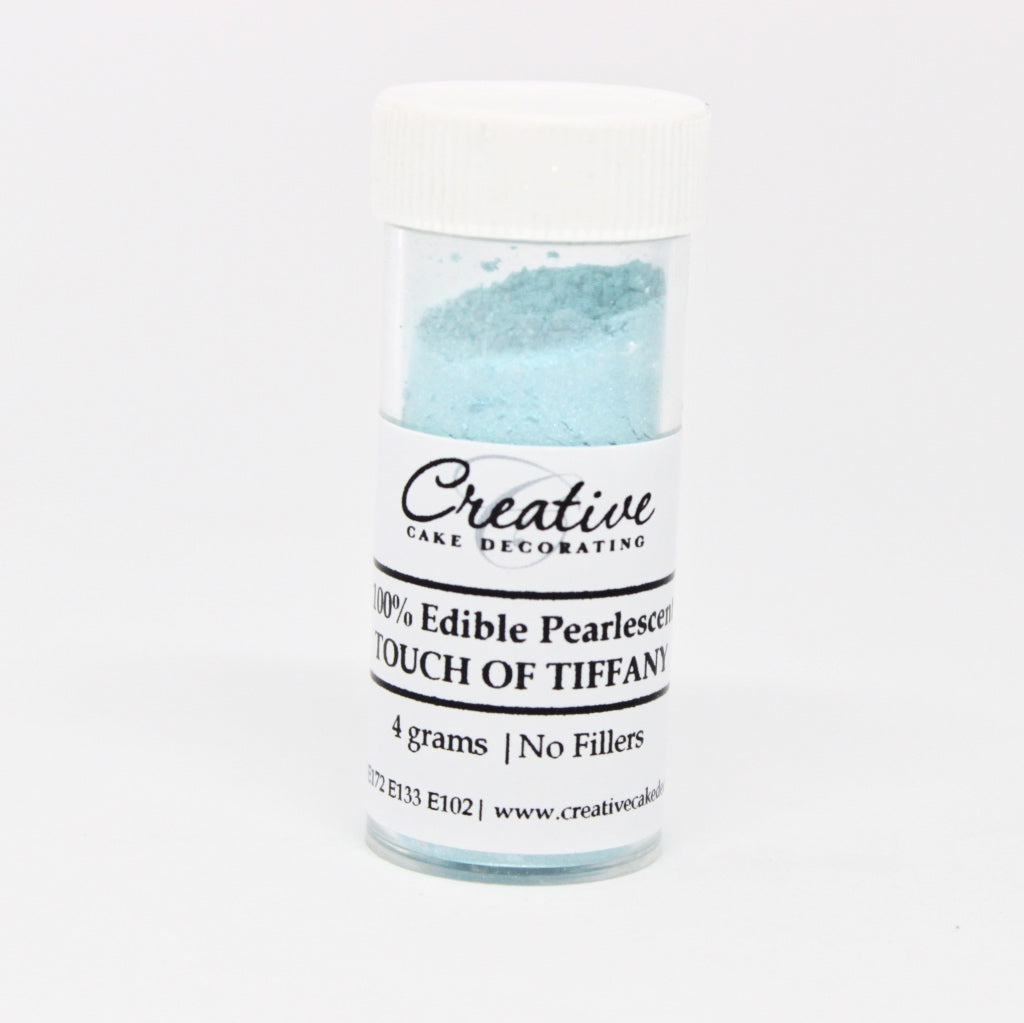 creative cake decorating pearl lustre dust touch of tiffany