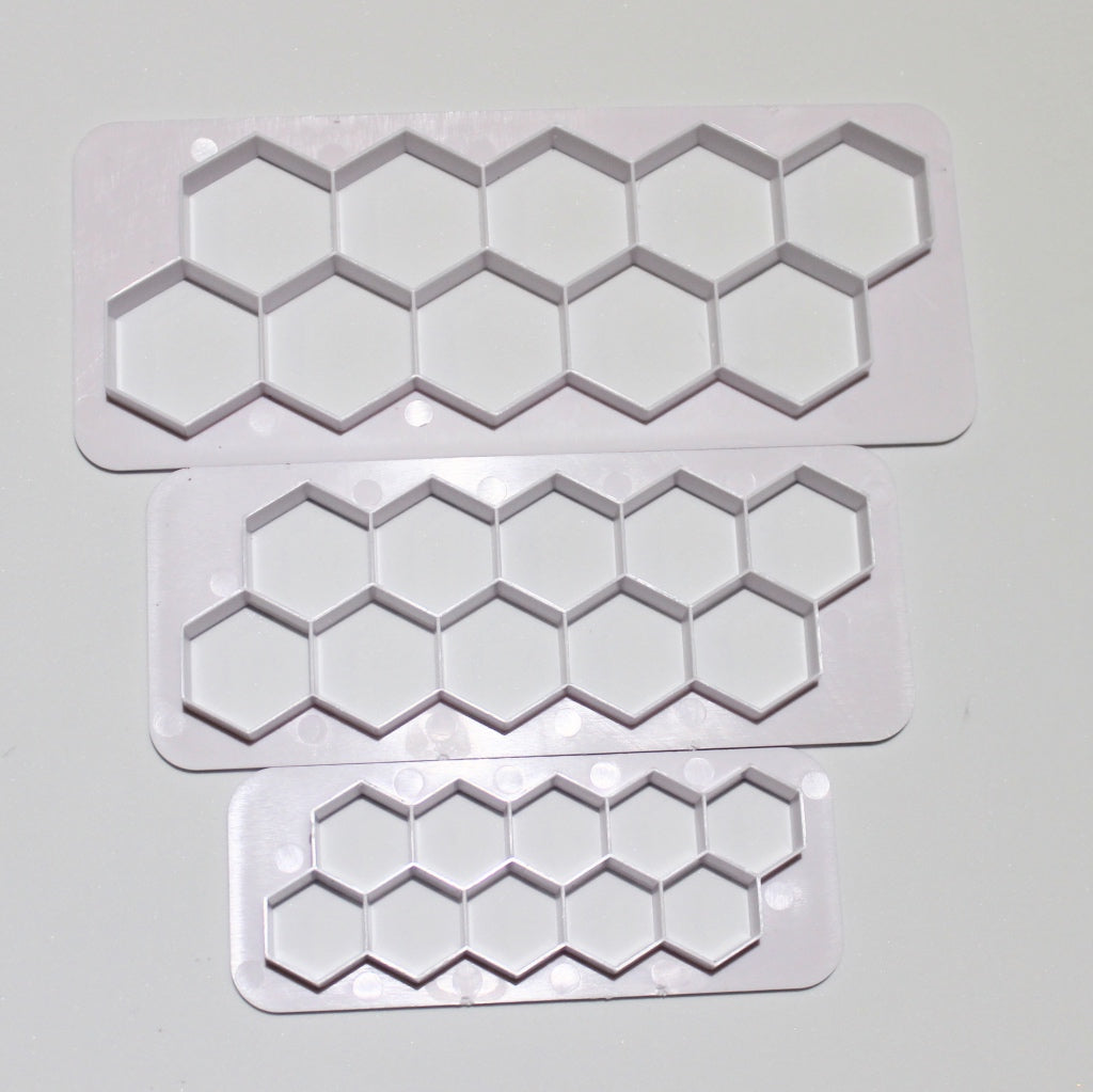 plastic multi cutter set honeycomb