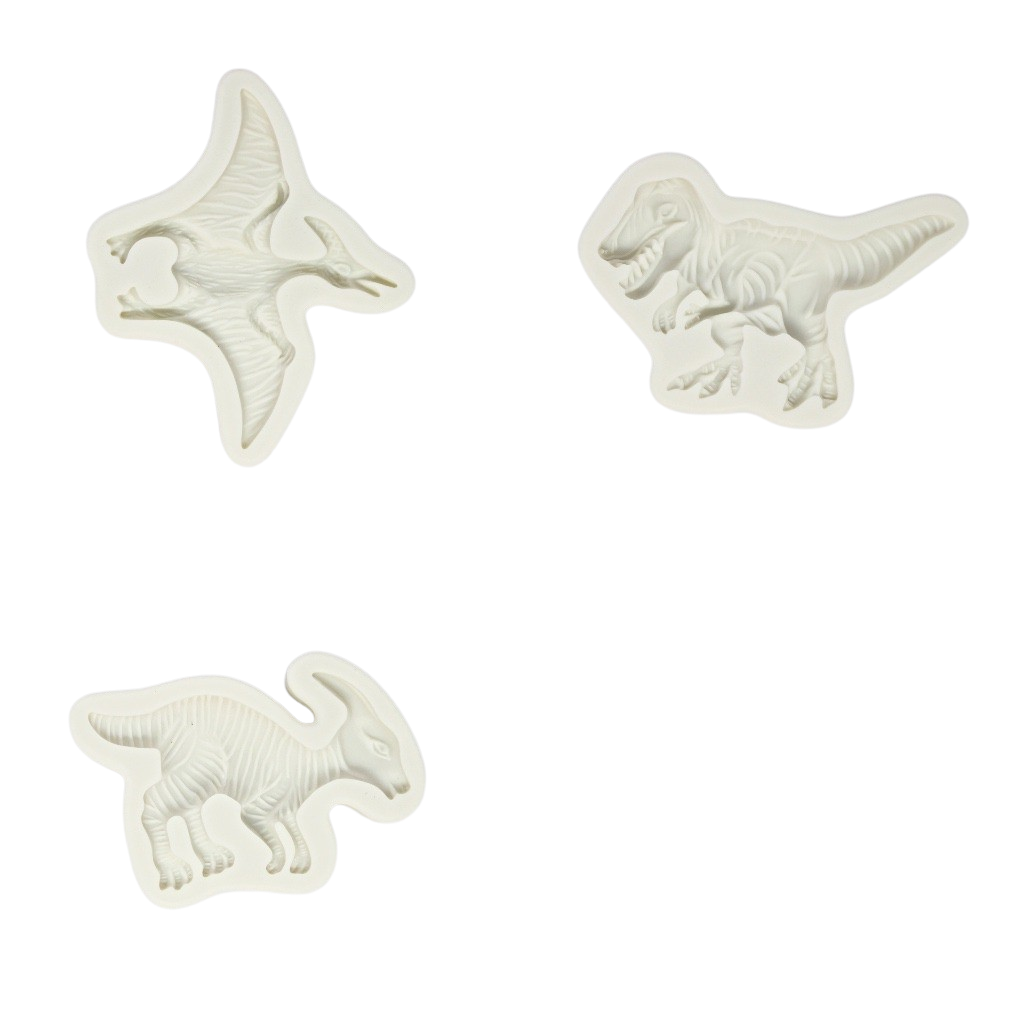 Assorted Dinosaur Silicone Moulds Cakers Paradise Cakers Paradise