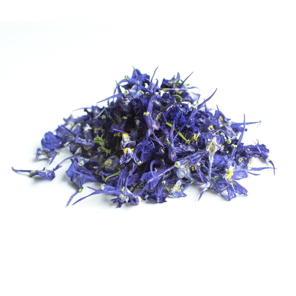 Petite ingredient edible dried flower linaria blue