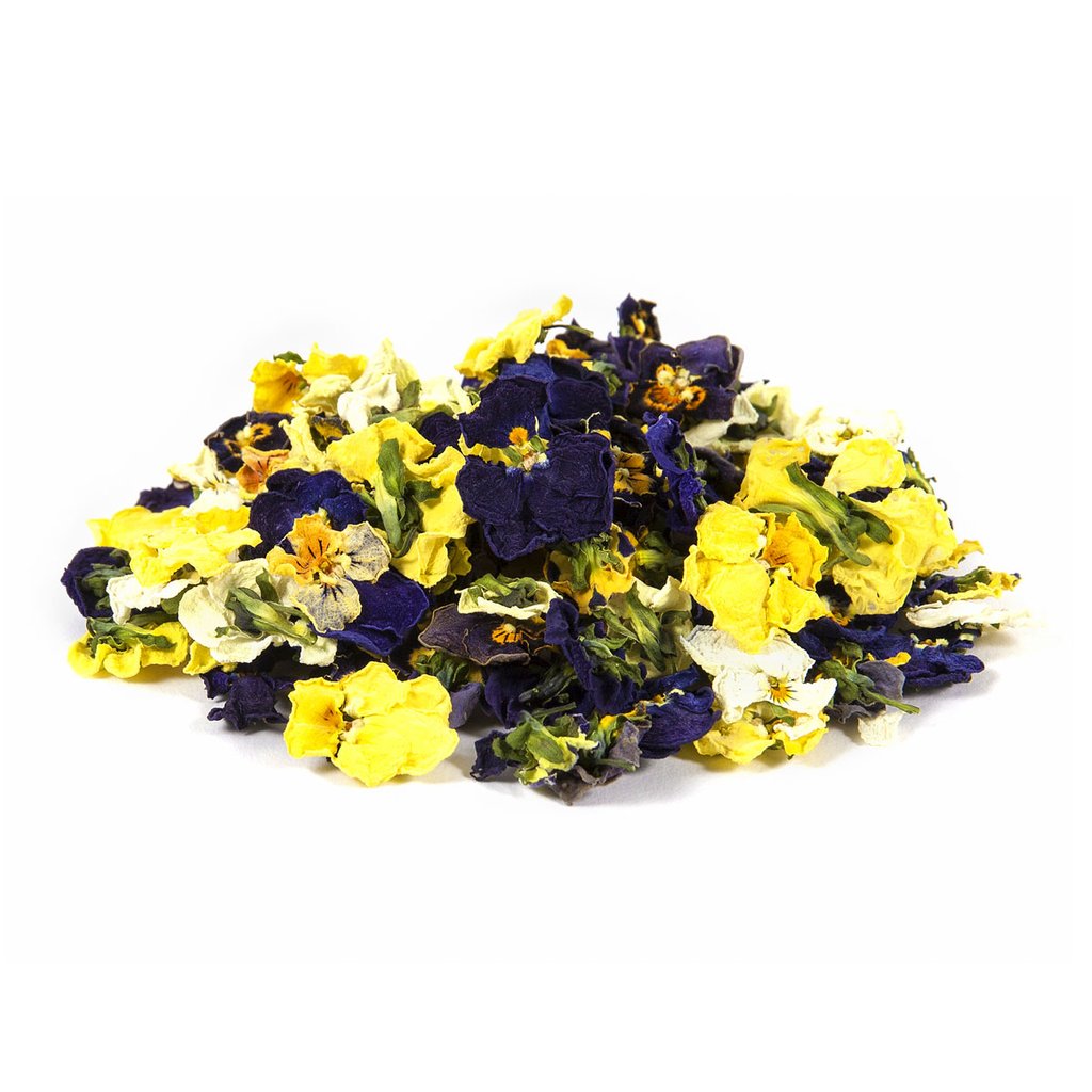 Petite ingredient edible dried flower organic viola