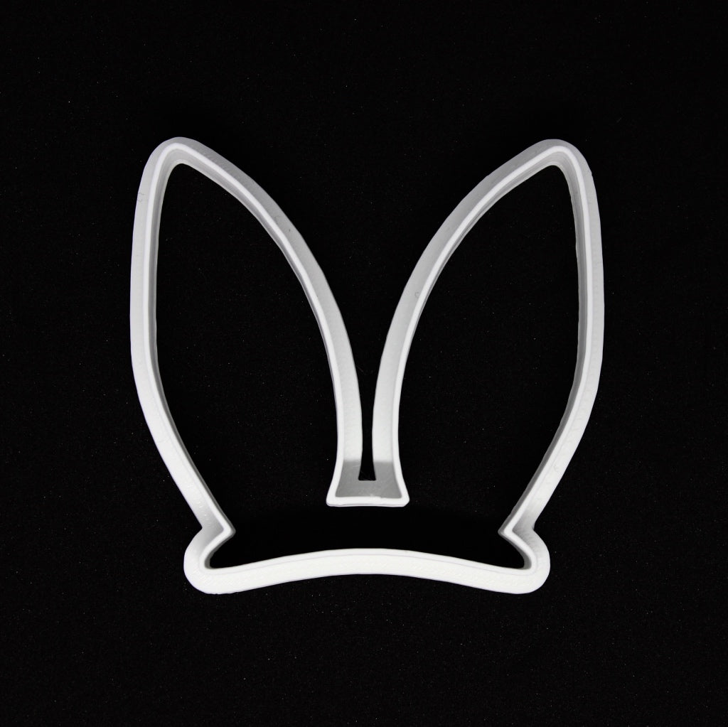 easter bunny ears plastic cookie cutter