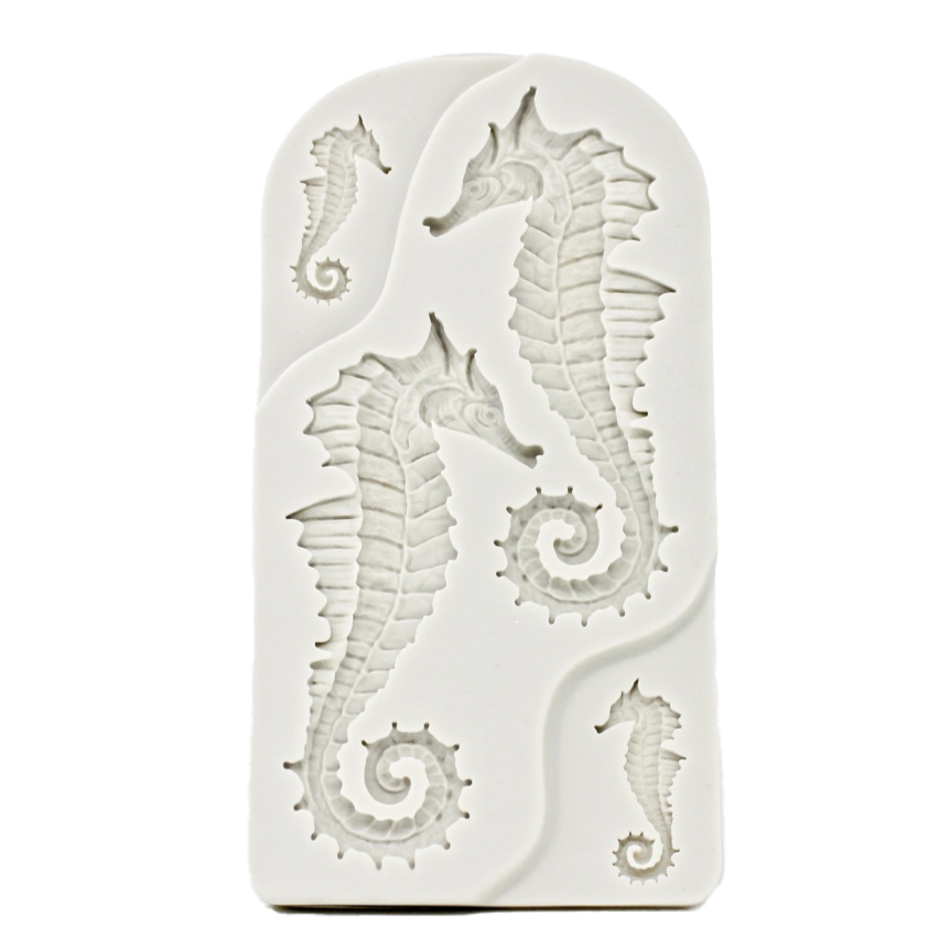 Large Seahorses Silicone Mould