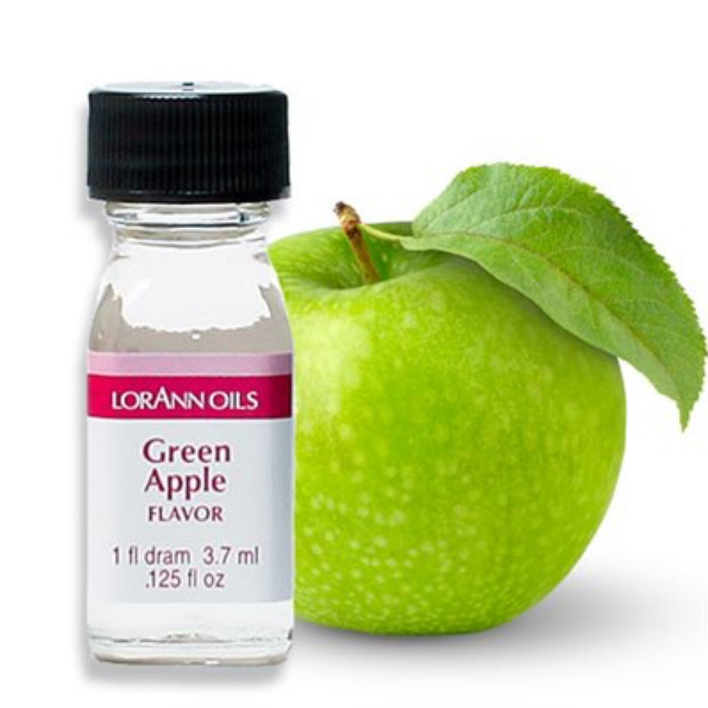 lorann concentrated food candy flavouring oil green apple