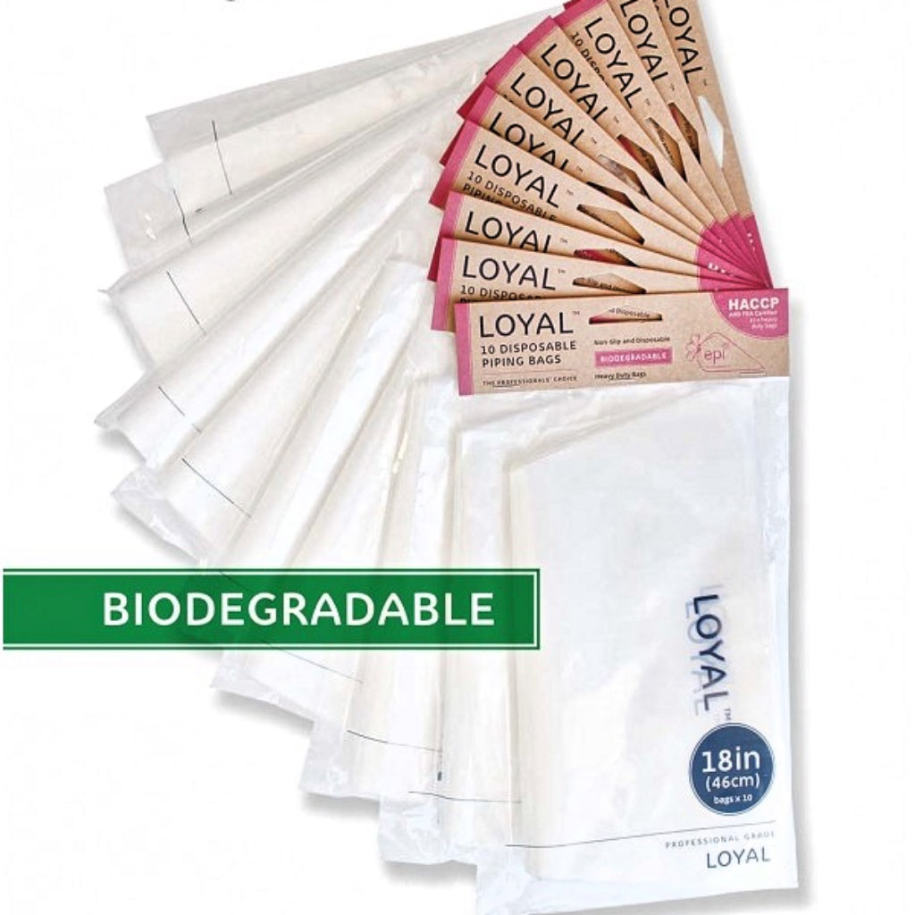 loyal biodegradable piping bags 18"