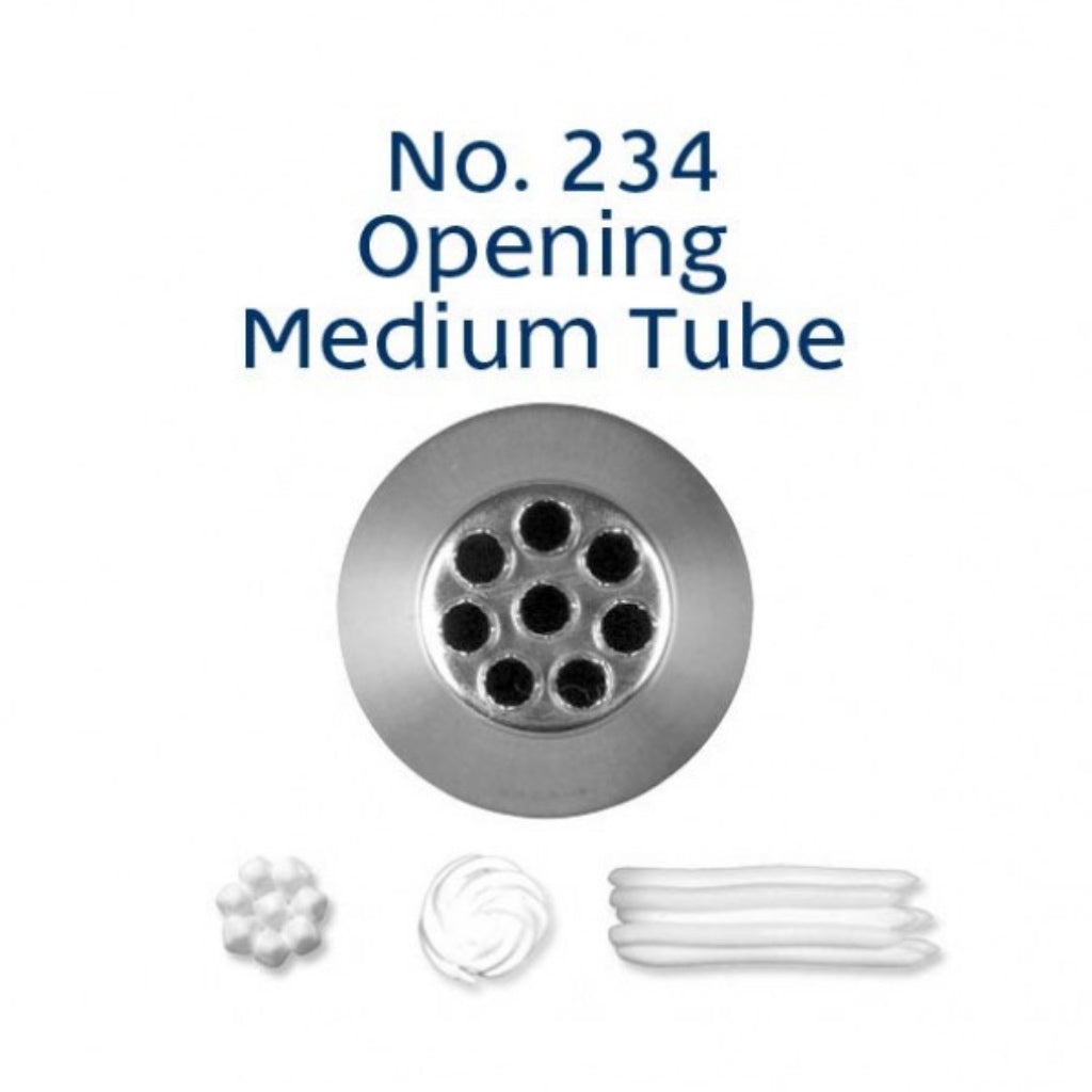 multi open - grass tip - 234 piping nozzle loyal pipin tip