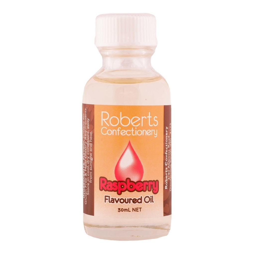 roberts edible craft confectionery flavoured candy chocolate oil raspberry