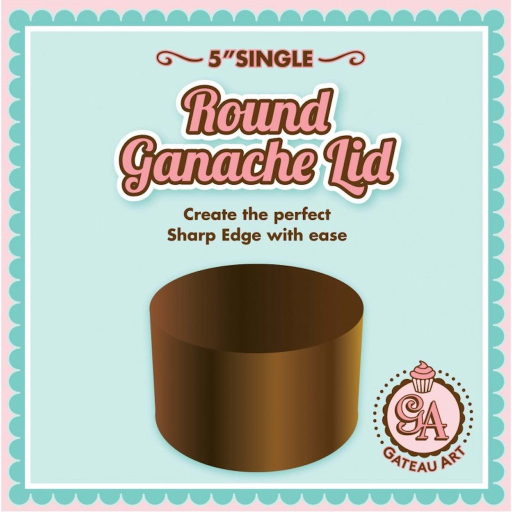 Round Ganache Lid - Assorted Sizes