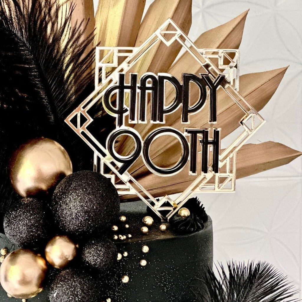 Gold Double Happiness Cake Topper gold-double-happiness-cake-topper