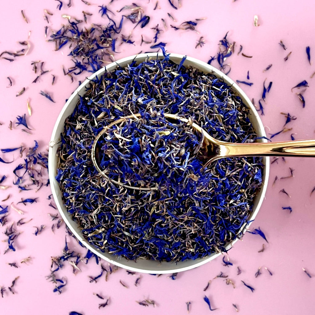 Dried Edible Flowers 20g Blue Cornflower