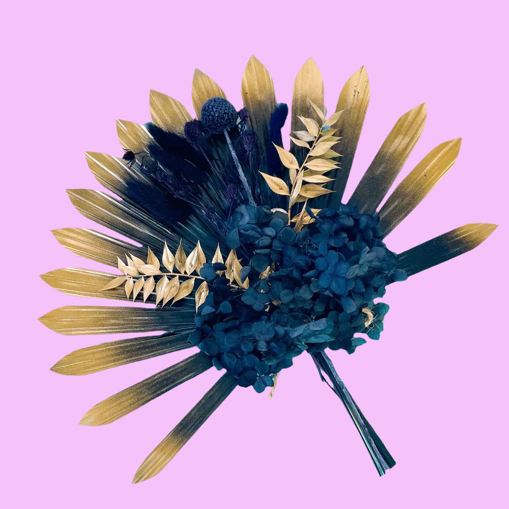 Dried Sun Palm Arrangement for Cake Toppers - Great Gatsby