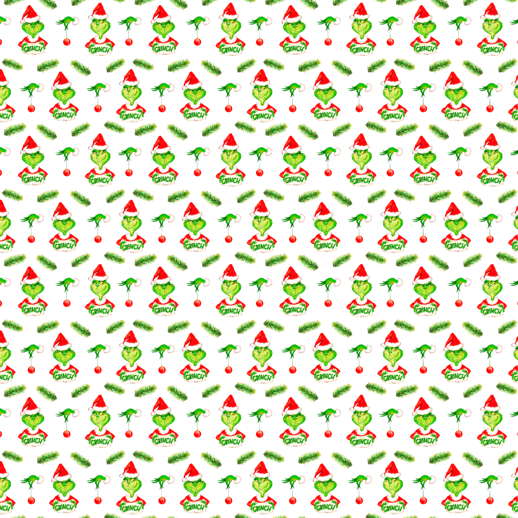 Greaseproof Paper Grinch Mischief - 10pc