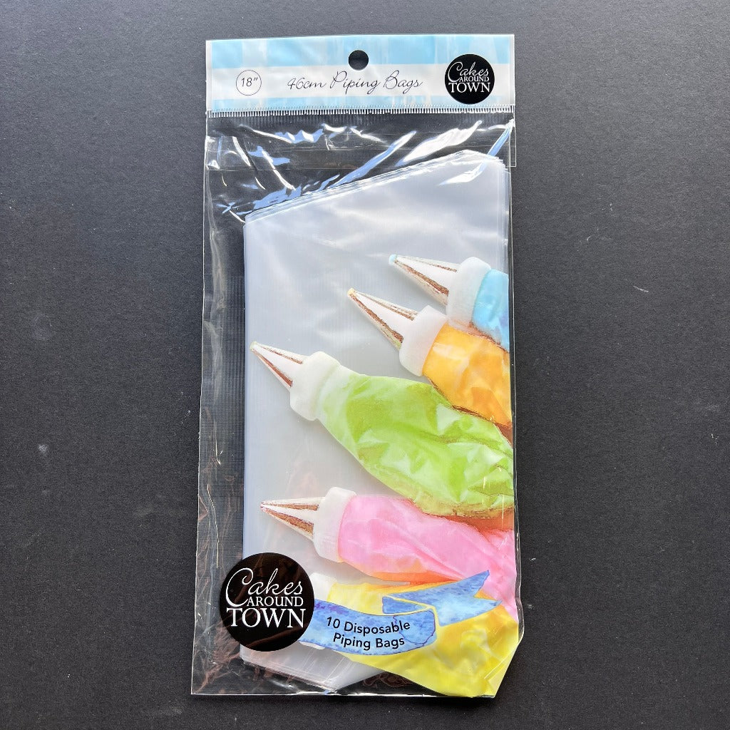 Disposable Piping Bags 10pc - 18"