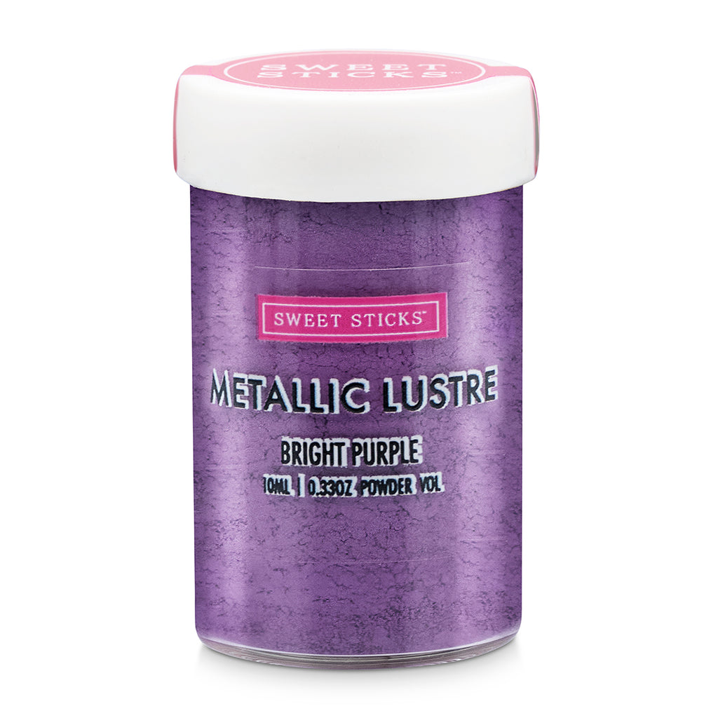 Sweet Sticks Edible Lustre Dust 4g - Bright Purple