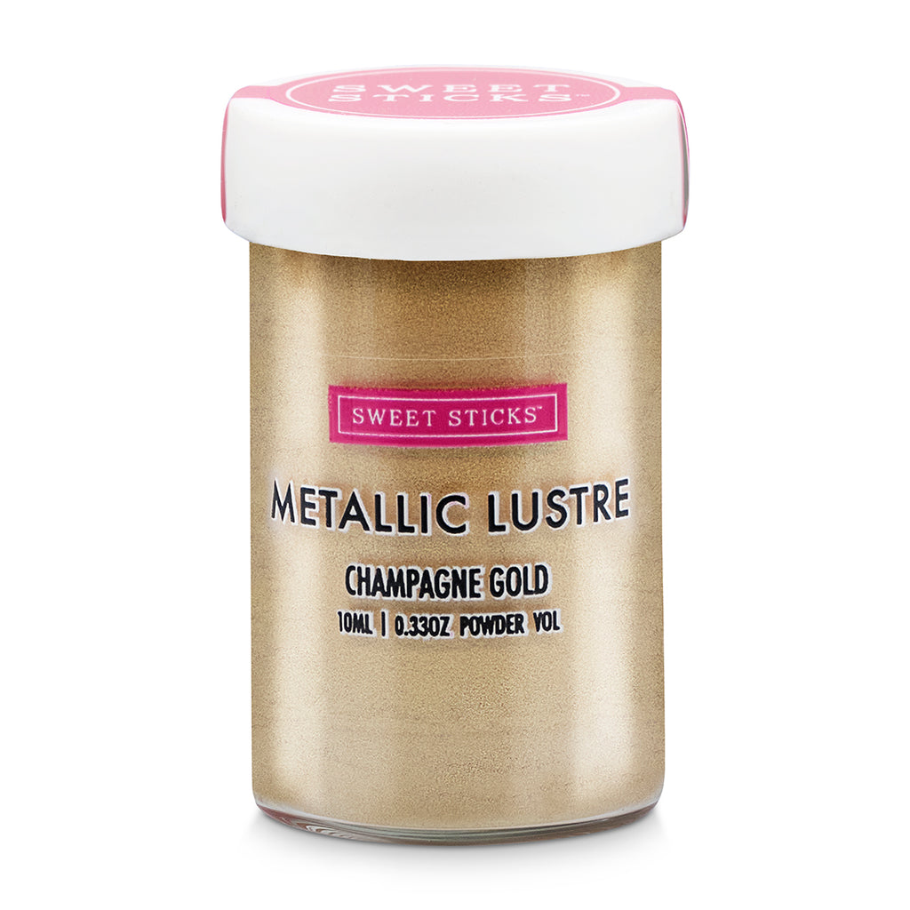 Sweet Sticks Edible Lustre Dust 4g - Champagne Gold