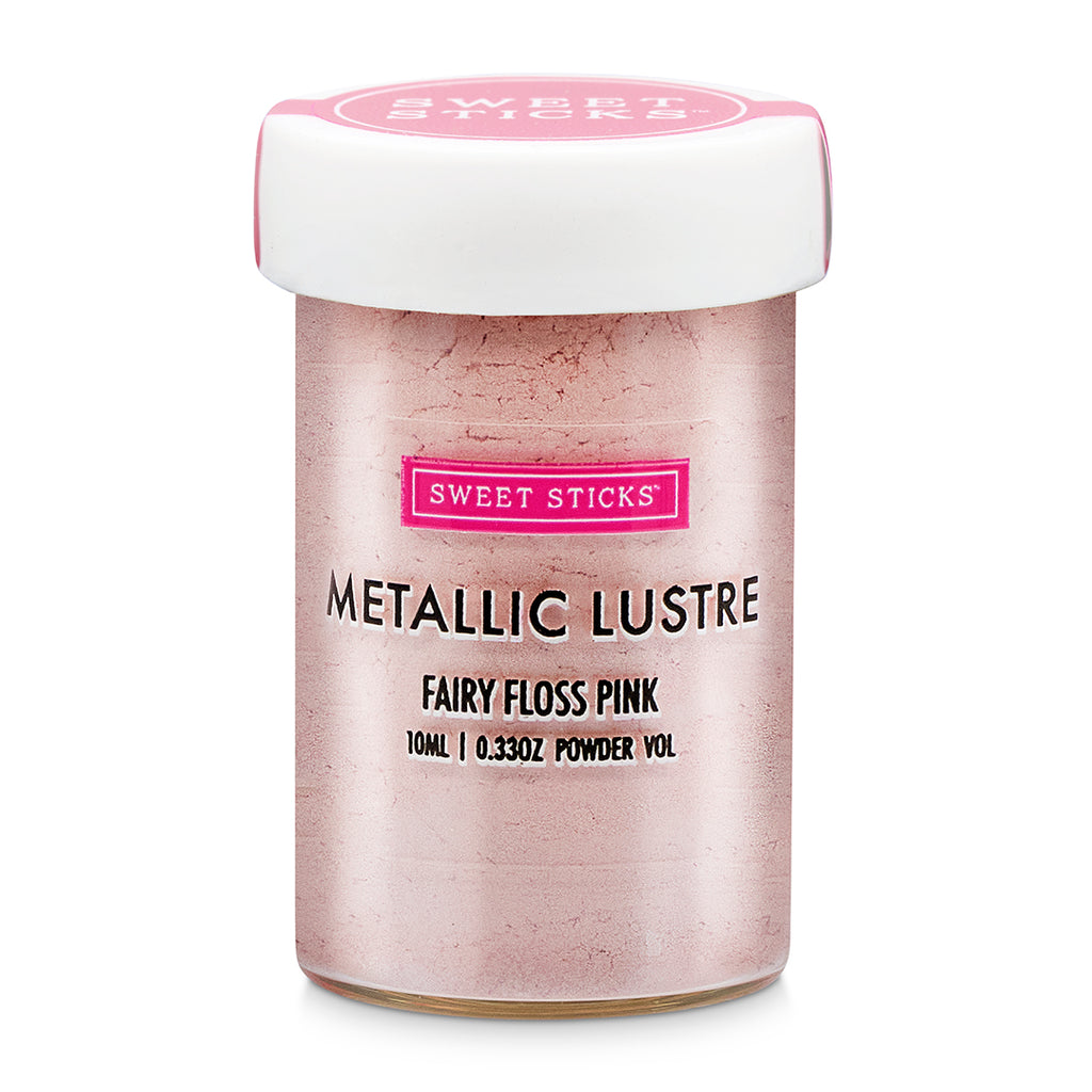 Sweet Sticks Edible Lustre Dust 4g - Fairy Floss Pink