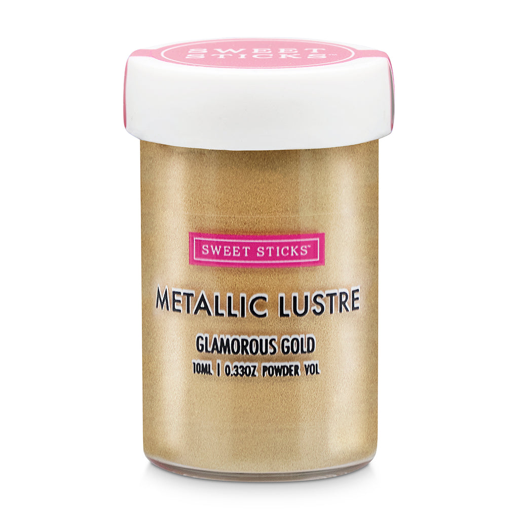 Sweet Sticks Edible Lustre Dust 4g - Glamorous Gold