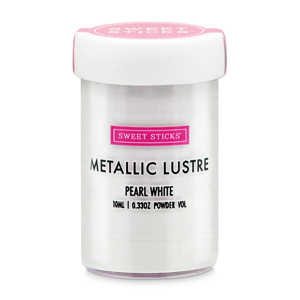 Sweet Sticks Edible Art Lustre Dust 4g - Pearl White