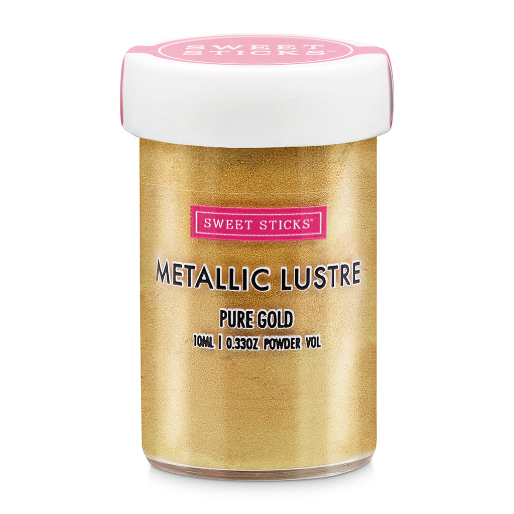 Sweet Sticks Edible Lustre Dust 4g - Pure Gold