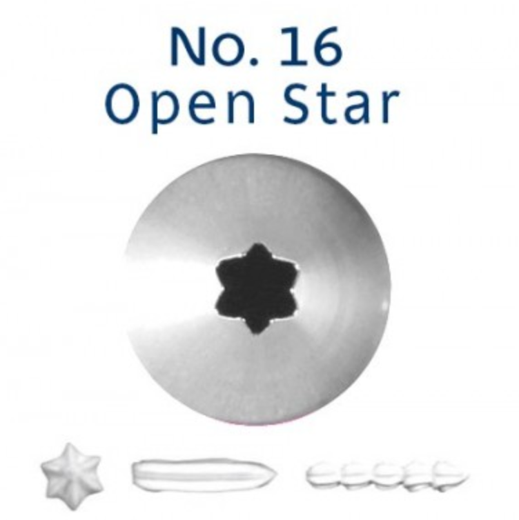 Loyal Piping Nozzle Open Star No.16