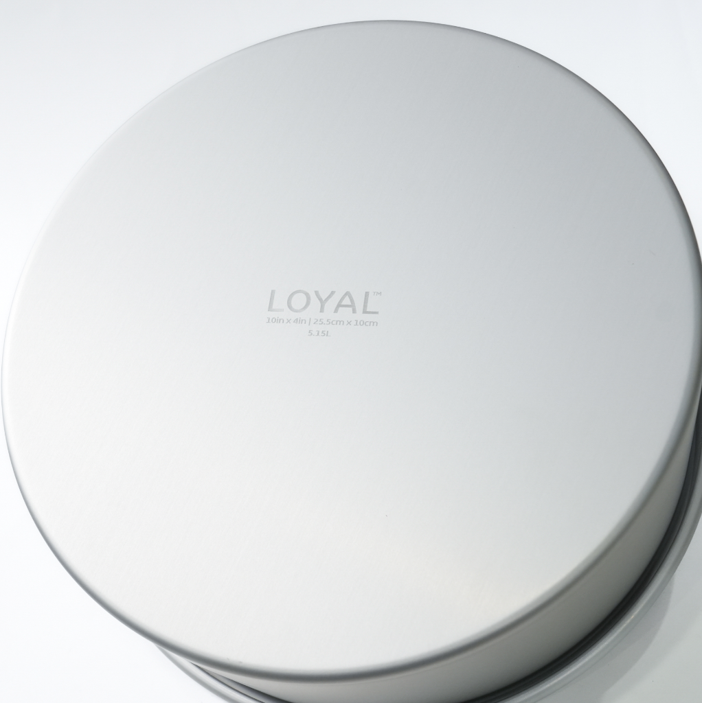 Loyal Elite Anodised Cake Tin 4" Deep Round - 10"